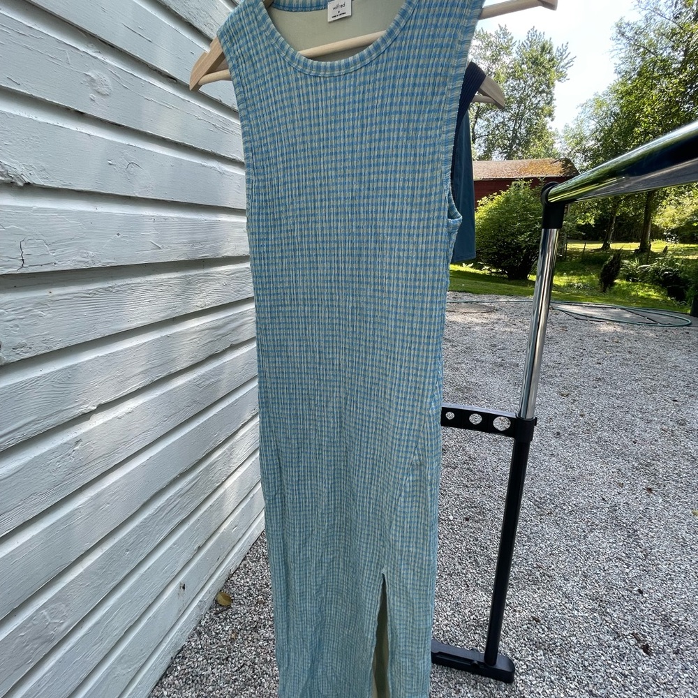 Aritzia Wilfred Check Dress